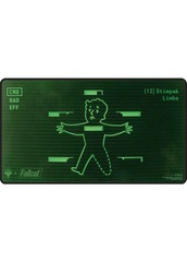UP STITCHED PLAYMAT - MTG FALLOUT INVENTORY MANAGEMENT